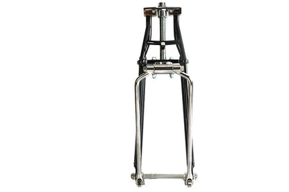 V-Twin Leaf Spring Fork Assembly with Headlamp Brackets – 44 Inch Length, 7 Inch Rocker Space, Includes Top Crown Nut by V-Twin