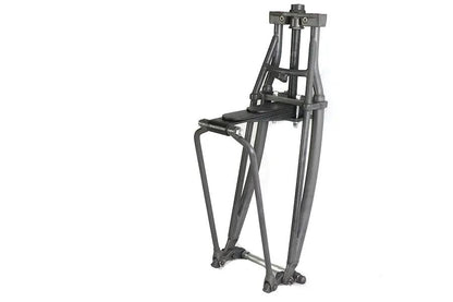 V-Twin Leaf Spring Fork Assembly Parkerized with 3/4 Inch Axle and Chrome Acorn Nuts by V-Twin