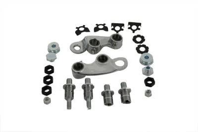 V-Twin Chrome Rocker Set for Harley Davidson 1936-1945 FL & G Models by V-Twin