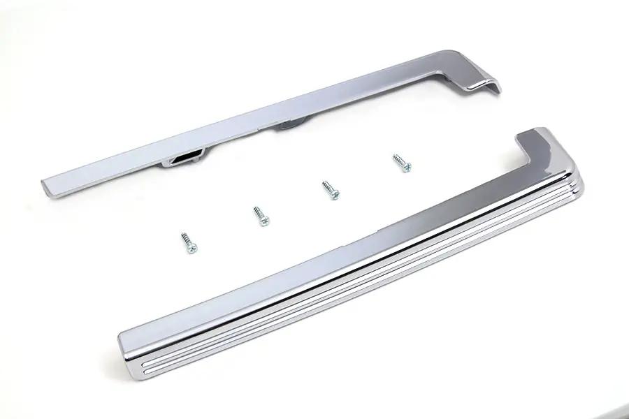 V-Twin Aurora Tour-Pak Luggage Trim Kit with Chrome Finish for Harley Davidson FLHT Models by V-Twin