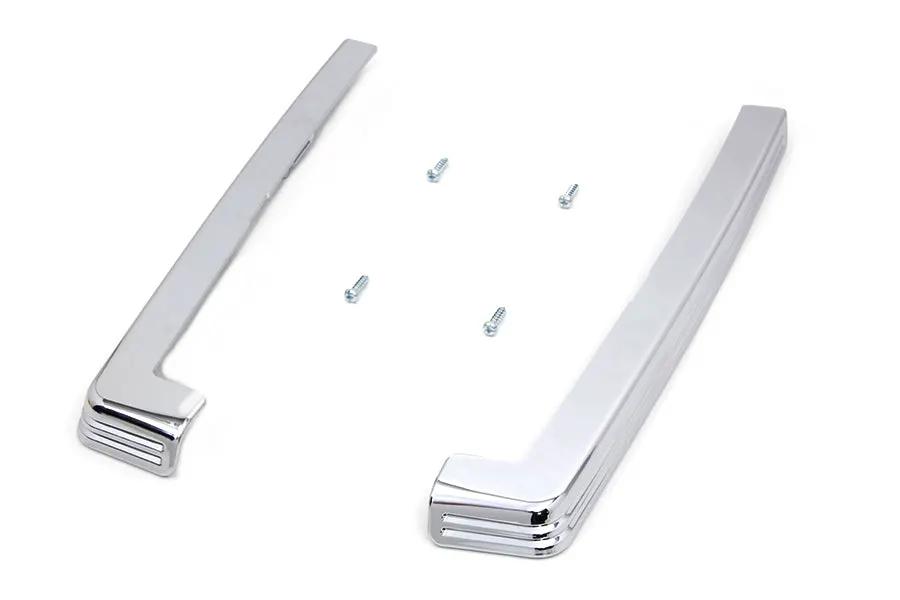 V-Twin Aurora Tour-Pak Luggage Trim Kit with Chrome Finish for Harley Davidson FLHT Models by V-Twin