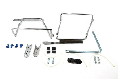 V-Twin Saddlebag Bracket Set for Harley Davidson FXST and FLST Models by V-Twin