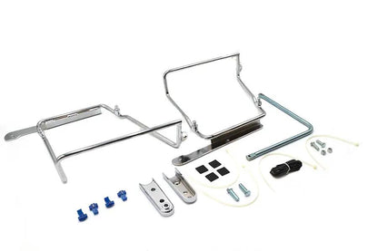 V-Twin Saddlebag Bracket Set for Harley Davidson FXST and FLST Models by V-Twin