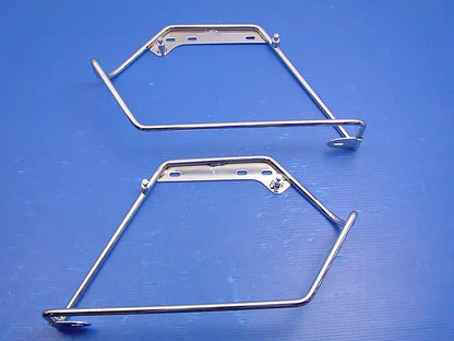 V-Twin Chrome Saddlebag Mount Bracket Set for Harley Davidson FLH (1978-1984) by V-Twin