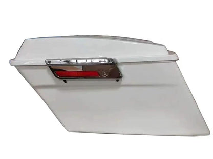 V-Twin Saddlebag Kit White for Harley Davidson FLT (1993-2002) by V-Twin