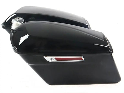 V-Twin Saddlebag Kit Black for Harley Davidson FLT (1993-2002) by V-Twin