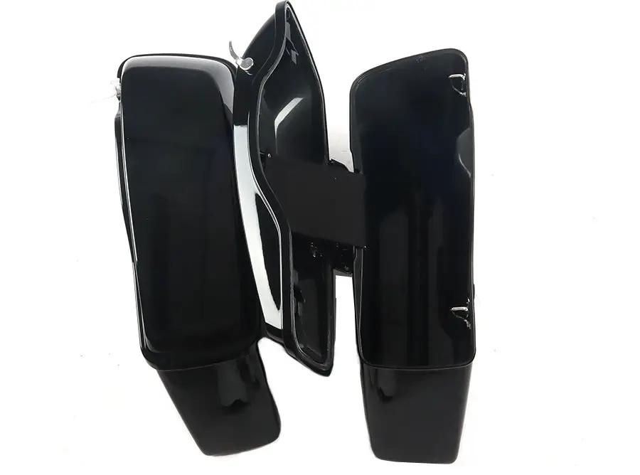 V-Twin Saddlebag Kit Black for Harley Davidson FLT (1993-2002) by V-Twin