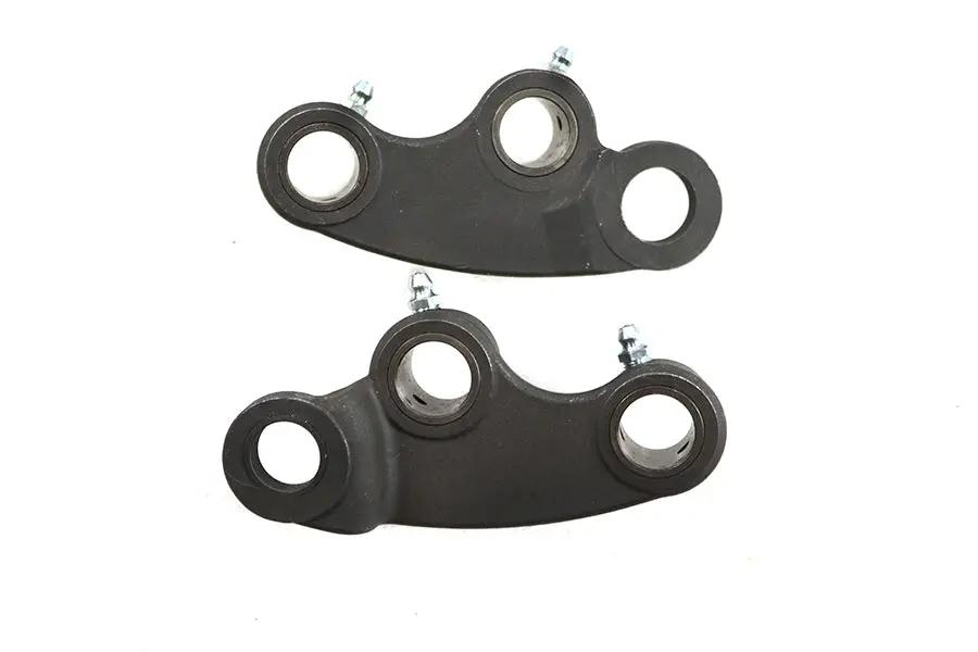V-Twin Spring Fork Rocker Set Black for Harley Davidson EL, UL, VL (Part #49-2782) by V-Twin