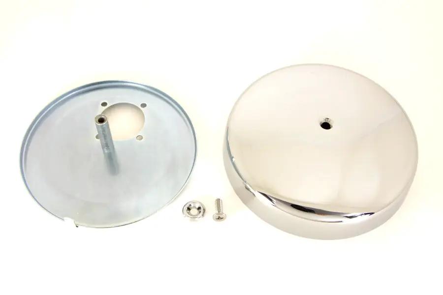 V-Twin Indian Chrome Air Cleaner Assembly - 7 Inch Replacement Element by V-Twin
