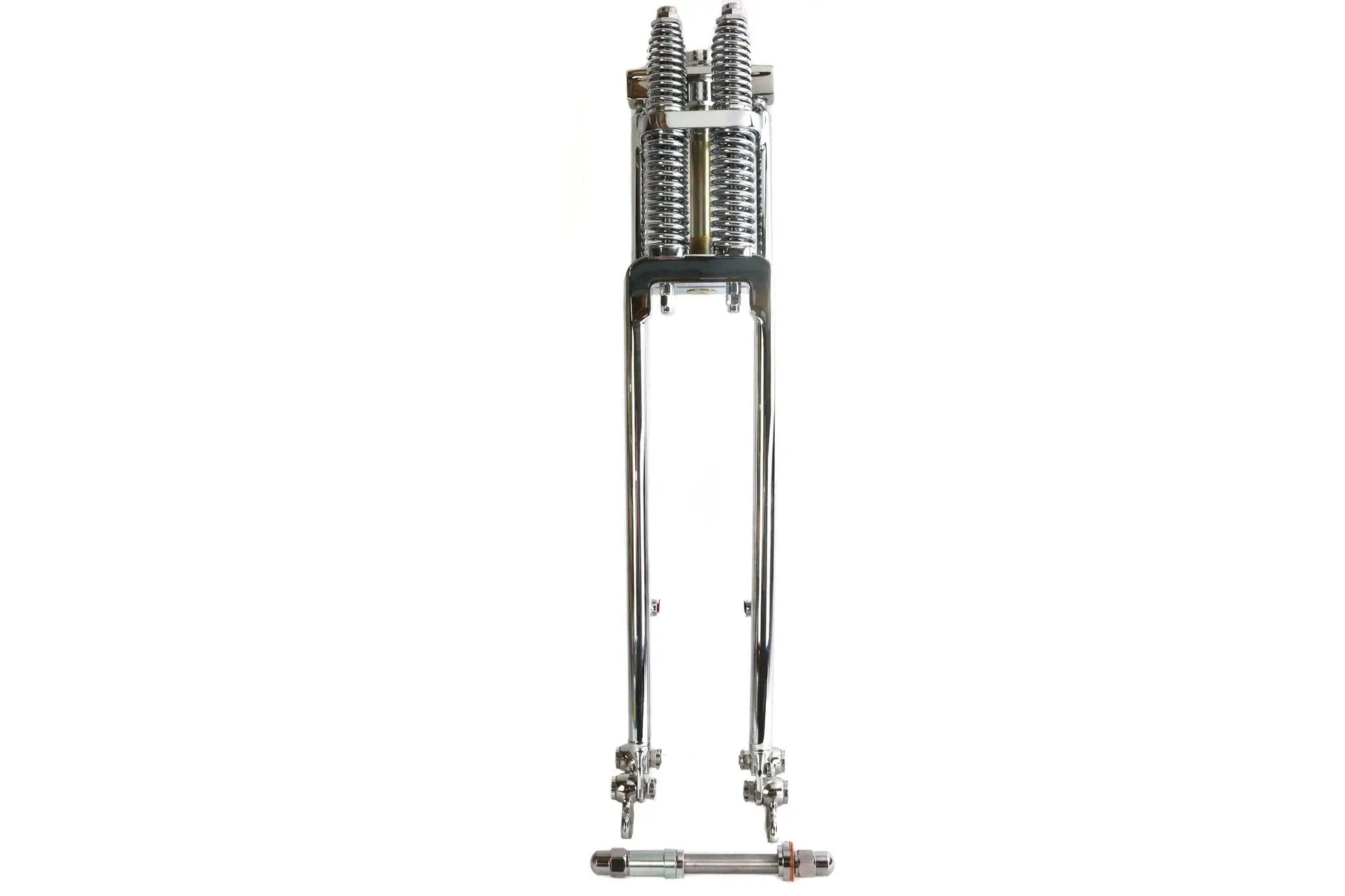 V-Twin D+D Narrow Spring Fork Assembly Chrome 21 Inch for Motorcycle by V-Twin
