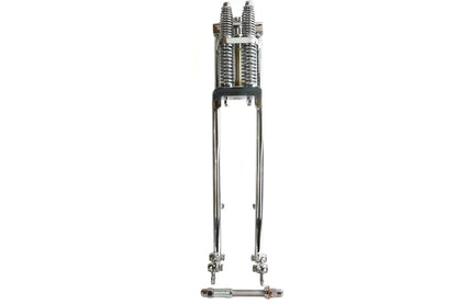 V-Twin D+D Narrow Spring Fork Assembly Chrome 21 Inch for Motorcycle by V-Twin