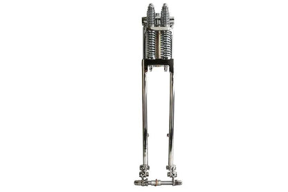 V-Twin D+D Narrow Spring Fork Assembly Chrome 23 inch for Custom Motorcycles by V-Twin