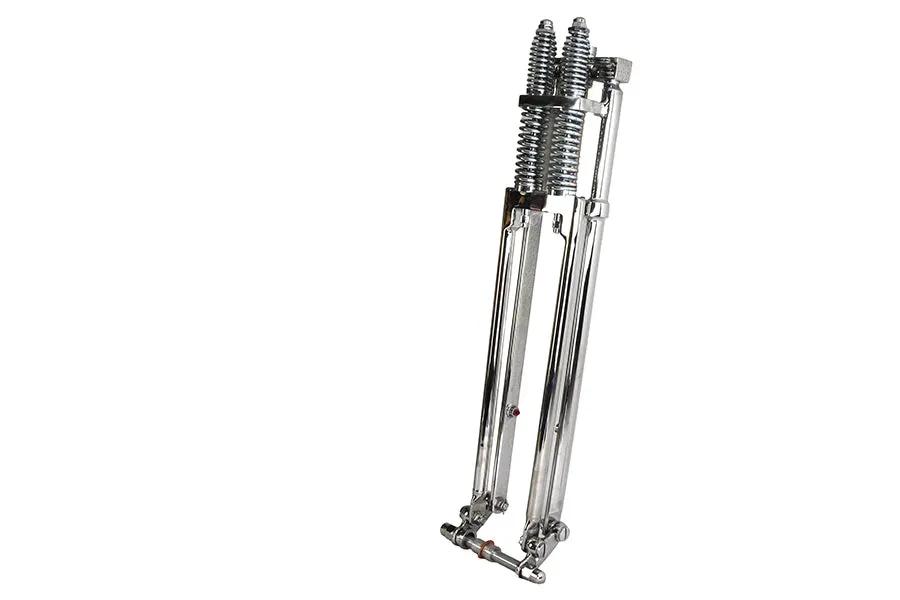 V-Twin D+D Narrow Spring Fork Assembly Chrome 23 inch for Custom Motorcycles by V-Twin