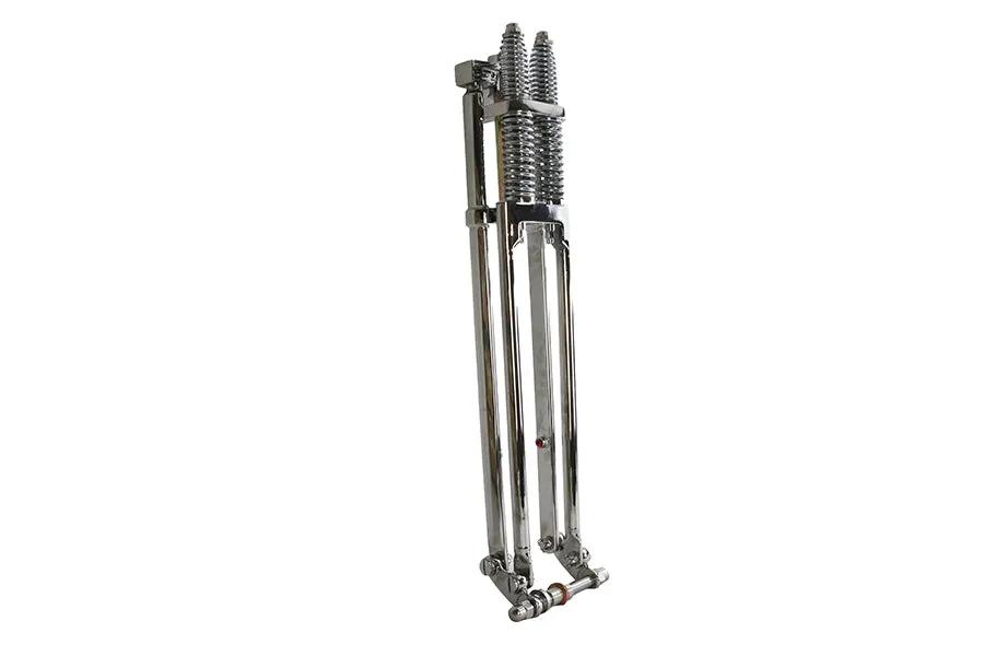 V-Twin D+D Narrow Spring Fork Assembly Chrome 23 inch for Custom Motorcycles by V-Twin