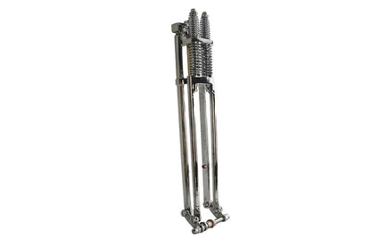 V-Twin D+D Narrow Spring Fork Assembly Chrome 23 inch for Custom Motorcycles by V-Twin