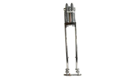 V-Twin D+D Narrow Spring Fork Assembly Chrome 27 inch for Harley Davidson by V-Twin