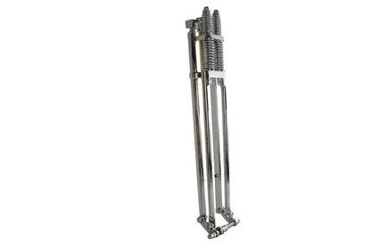 V-Twin D+D Narrow Spring Fork Assembly Chrome 27 inch for Harley Davidson by V-Twin