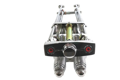 V-Twin D+D Narrow Spring Fork Assembly Chrome 27 inch for Harley Davidson by V-Twin