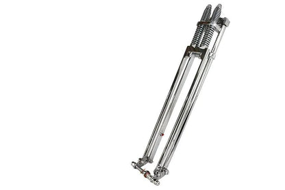 V-Twin D+D Narrow Spring Fork Assembly Chrome 29 inch for Custom Motorcycle Rigid Frames by V-Twin