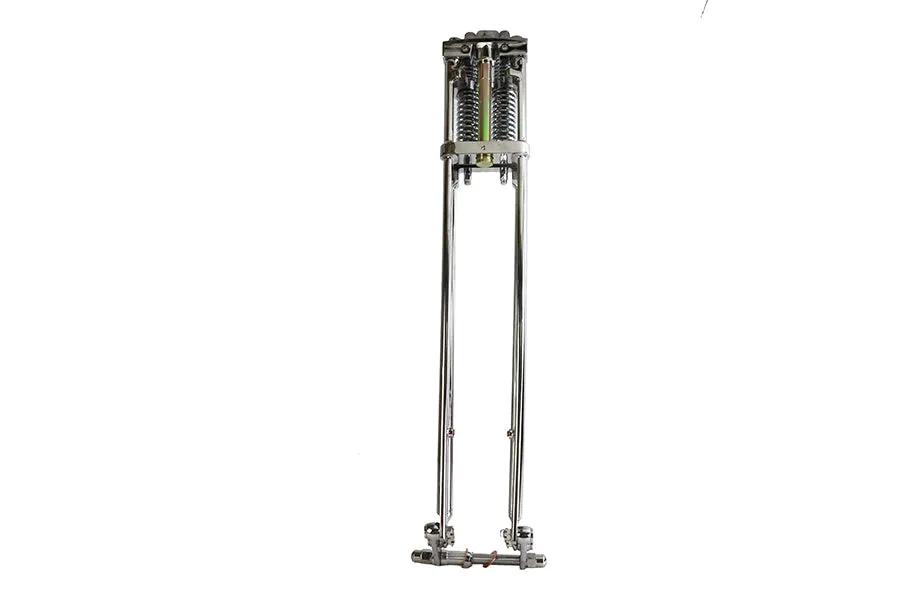 V-Twin D+D Narrow Spring Fork Assembly Chrome 29 inch for Custom Motorcycle Rigid Frames by V-Twin
