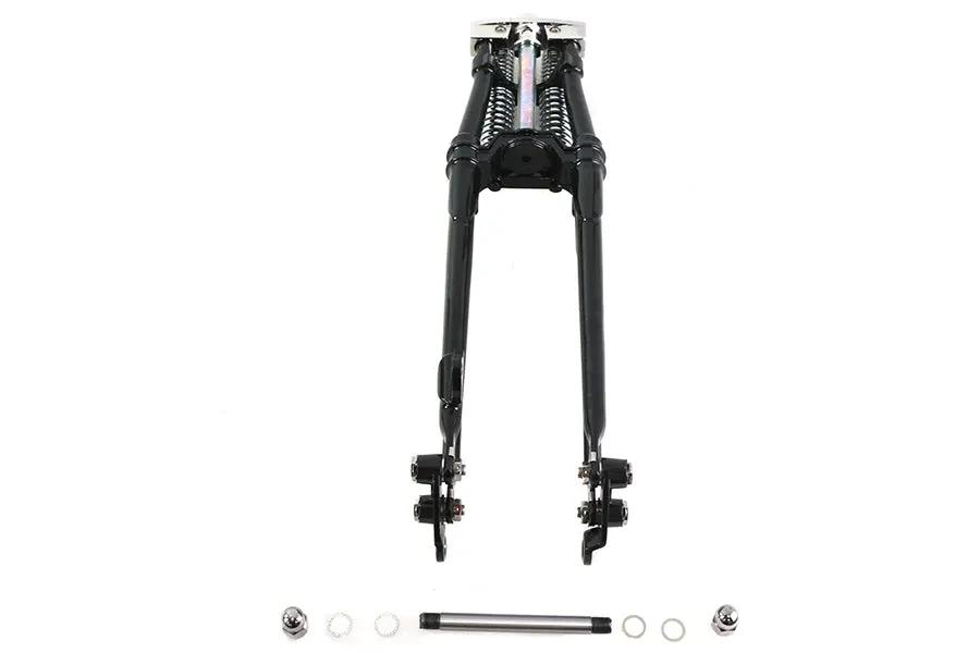 V-Twin 24 Inch Tedd Narrow Spring Fork Assembly in Black (Part WT002B-24) by V-Twin