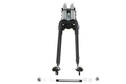 V-Twin 26 Inch Tedd Narrow Spring Fork Assembly - Black for Custom Harley Davidson Choppers by V-Twin