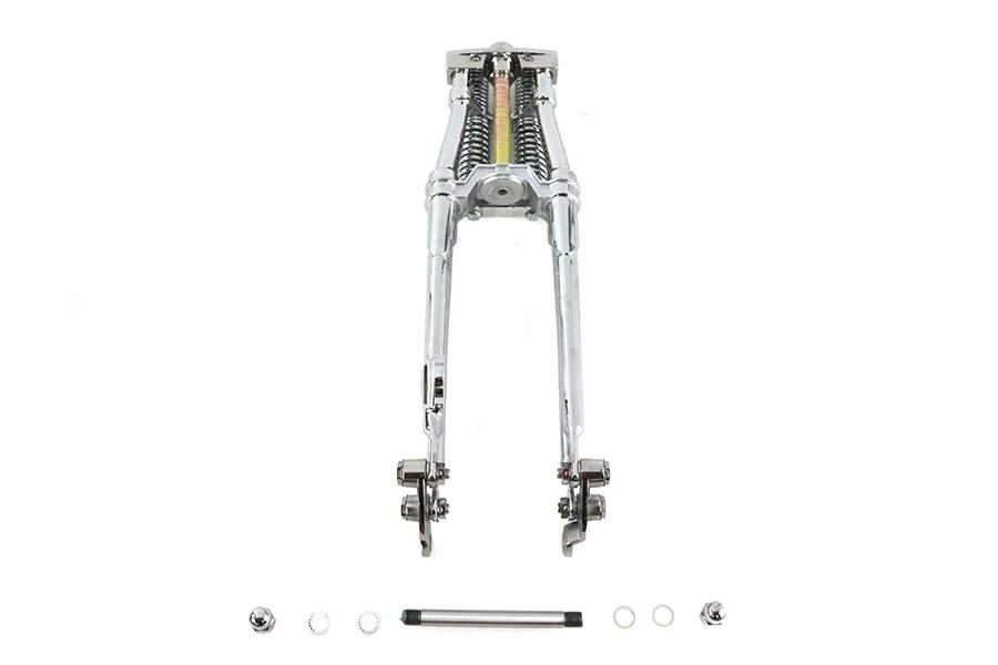 V-Twin 22 Inch Tedd Narrow Spring Fork Assembly Chrome by V-Twin