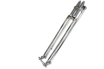 V-Twin D+D Narrow Spring Fork Assembly Chrome 31 Inch for Motorcycle Suspension by V-Twin