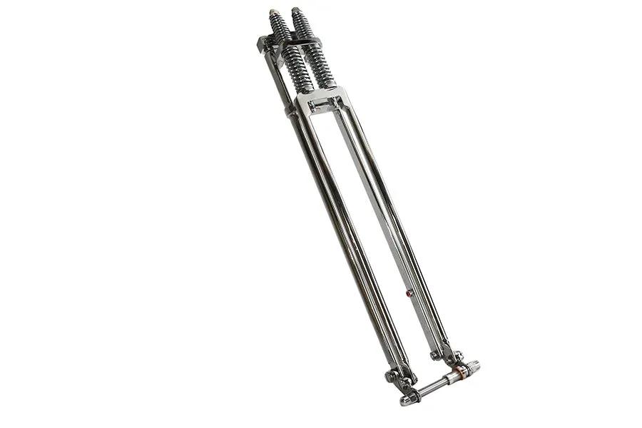 V-Twin D+D Narrow Spring Fork Assembly Chrome 31 Inch for Motorcycle Suspension by V-Twin