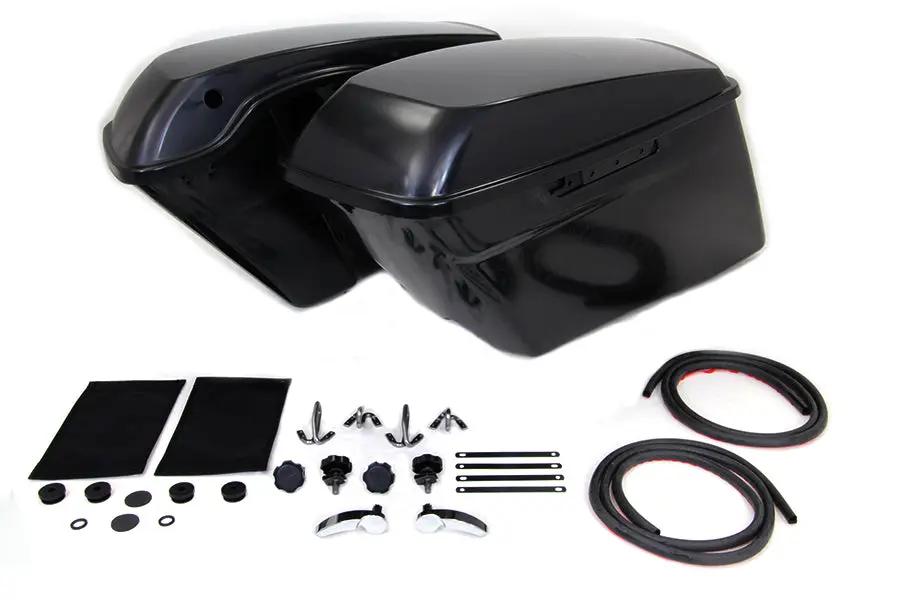 V-Twin 3 Inch Stretched Saddlebag Kit for Harley Davidson FLT (2014-2023) by V-Twin