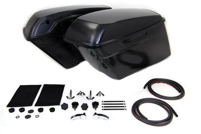 V-Twin 3 Inch Stretched Saddlebag Kit for Harley Davidson FLT (2014-2023) by V-Twin