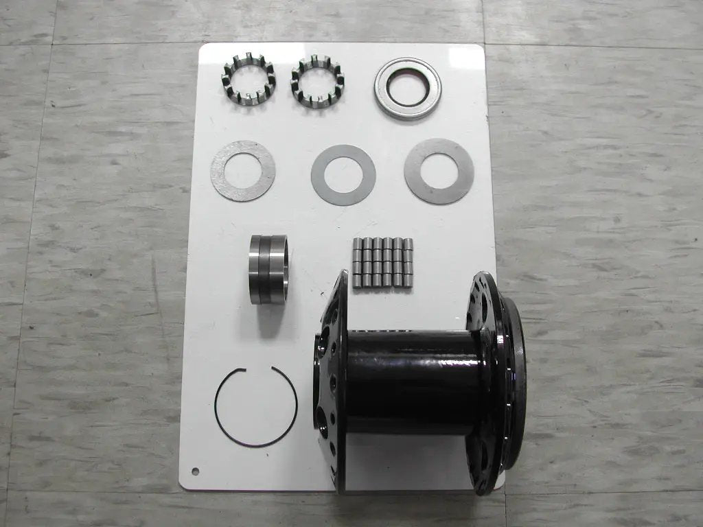 V-Twin Indian Black Front or Rear Hub for Harley Davidson Chief 1946-1953 by V-Twin