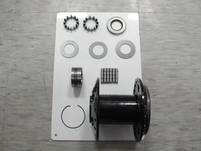 V-Twin Indian Black Front or Rear Hub for Harley Davidson Chief 1946-1953 by V-Twin