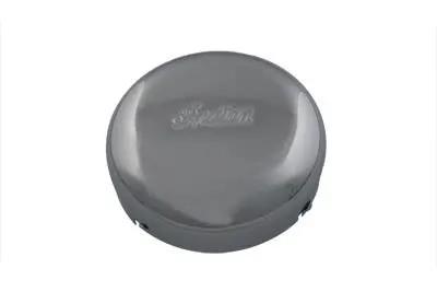 V-Twin Indian Air Cleaner Assembly Raw – Classic 1980s Embossed Indian Script with Replacement Parts and Chrome Accessories by V-Twin