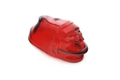 V-Twin Indian Front Fender Lamp Lens Red for Harley Davidson Chief (1947-1953) by V-Twin