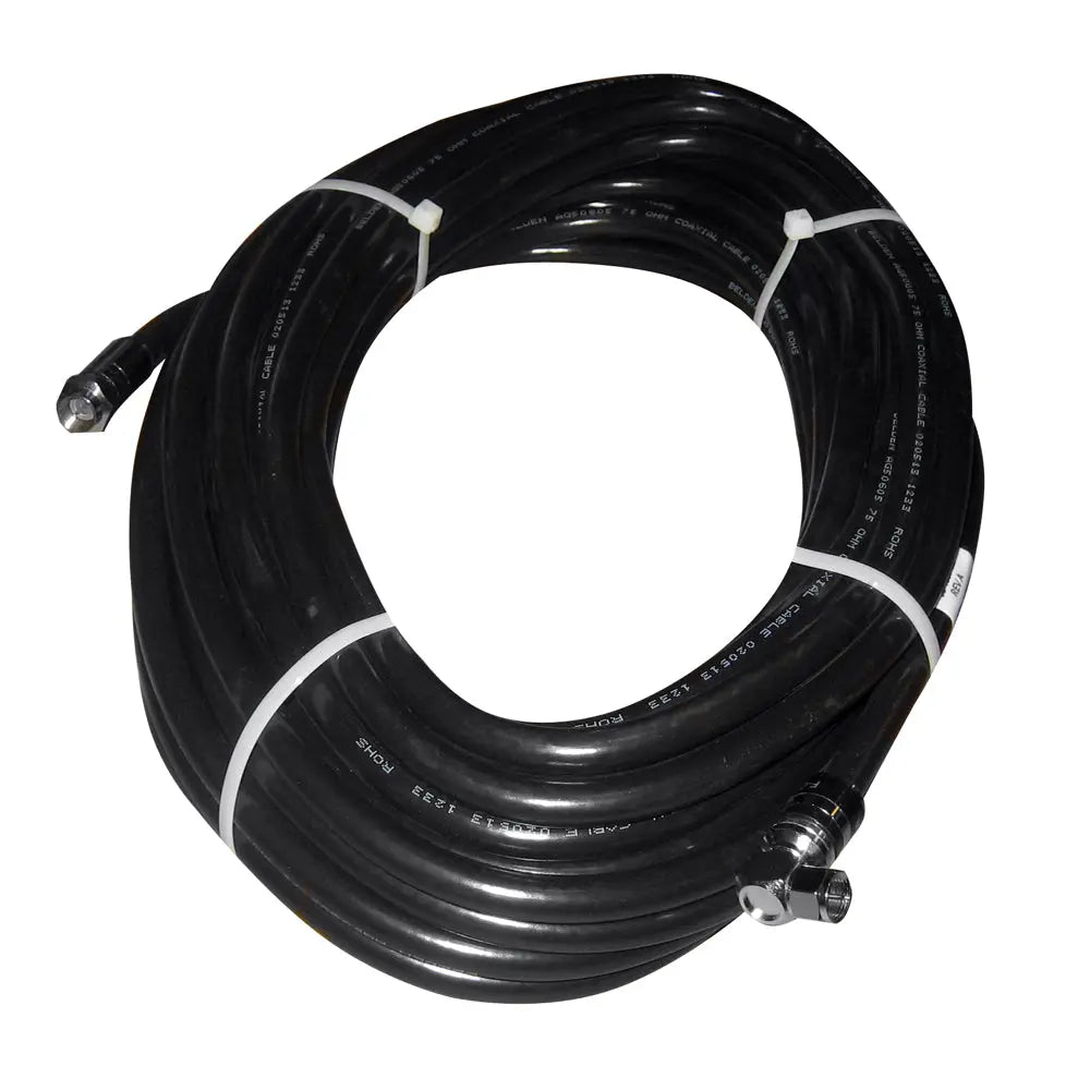 KVH RG-11 RF Cable with Right Angle Connector - 50 Feet