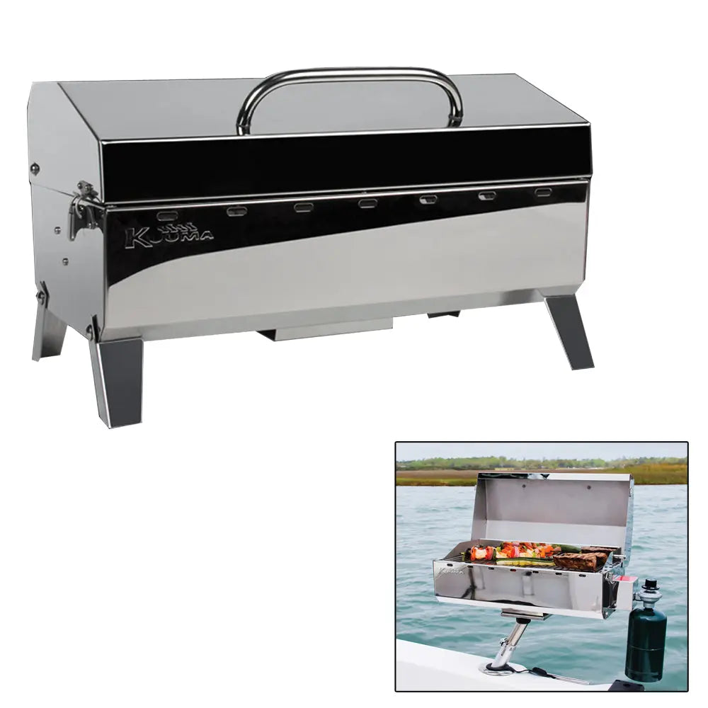 Kuuma Products Stow N' Go 160 Gas Grill for Marine, RV, and Patio Use