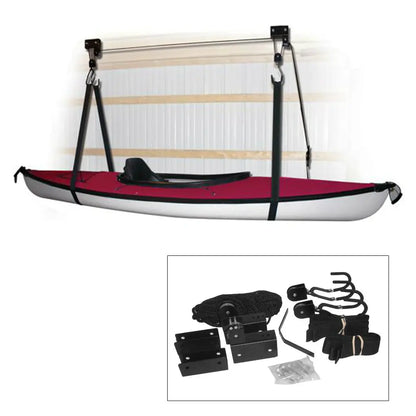 Attwood Marine Kayak Hoist System - Black, Part 11953-4