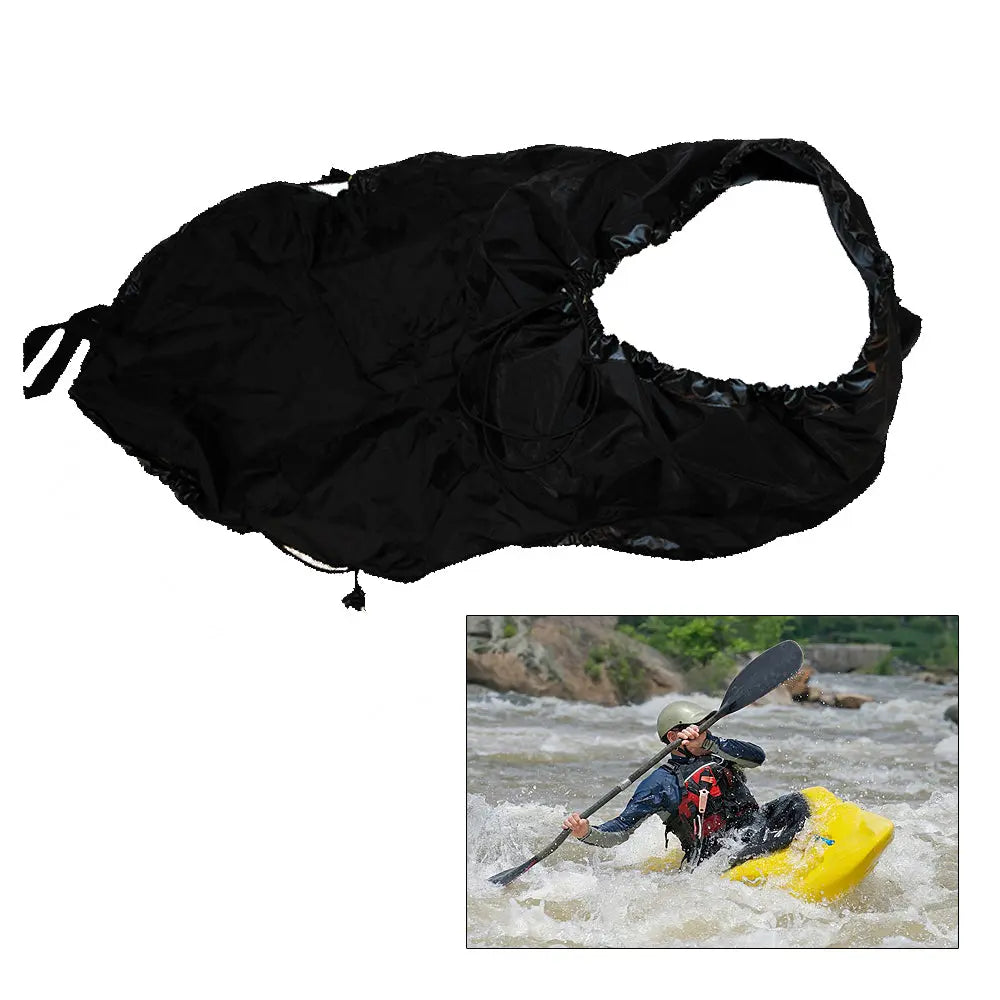Attwood Marine Universal Fit Kayak Spray Skirt - Black