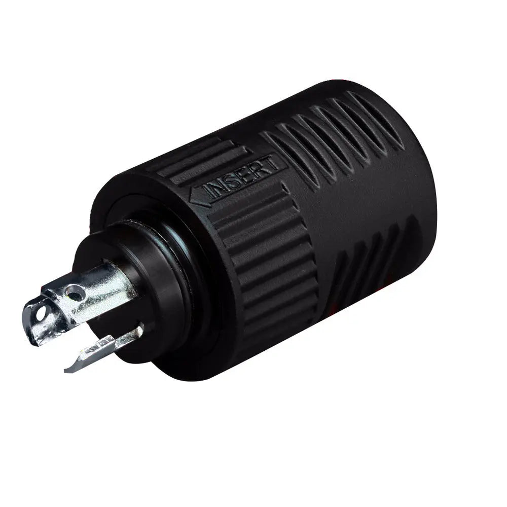Marinco ConnectPro 3-Wire Plug Part Number 12VBP for Waterproof and Weather-Resistant Connections