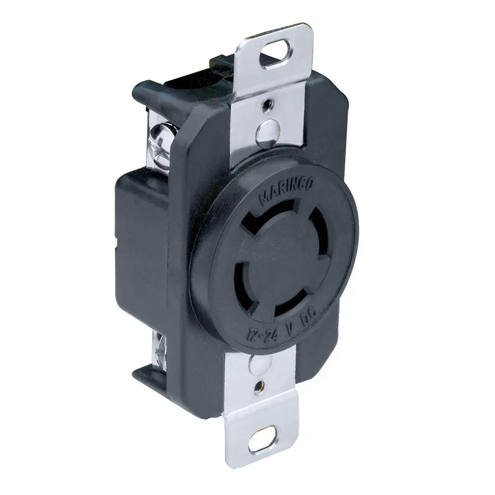 Marinco 2018BR 12/24V Receptacle for Marine and RV Applications by Marinco