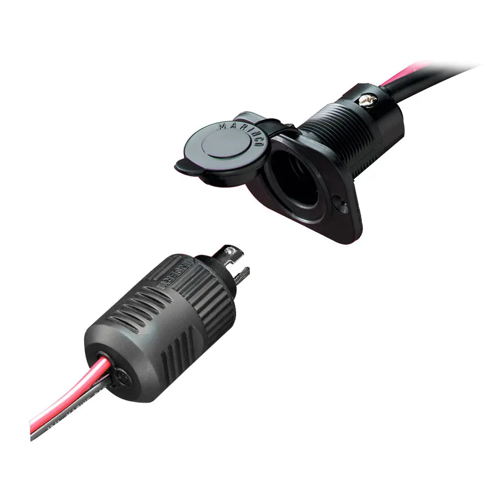 Marinco 12VCPS2 ConnectPro 2-Wire Charging and Trolling System Receptacle & Plug