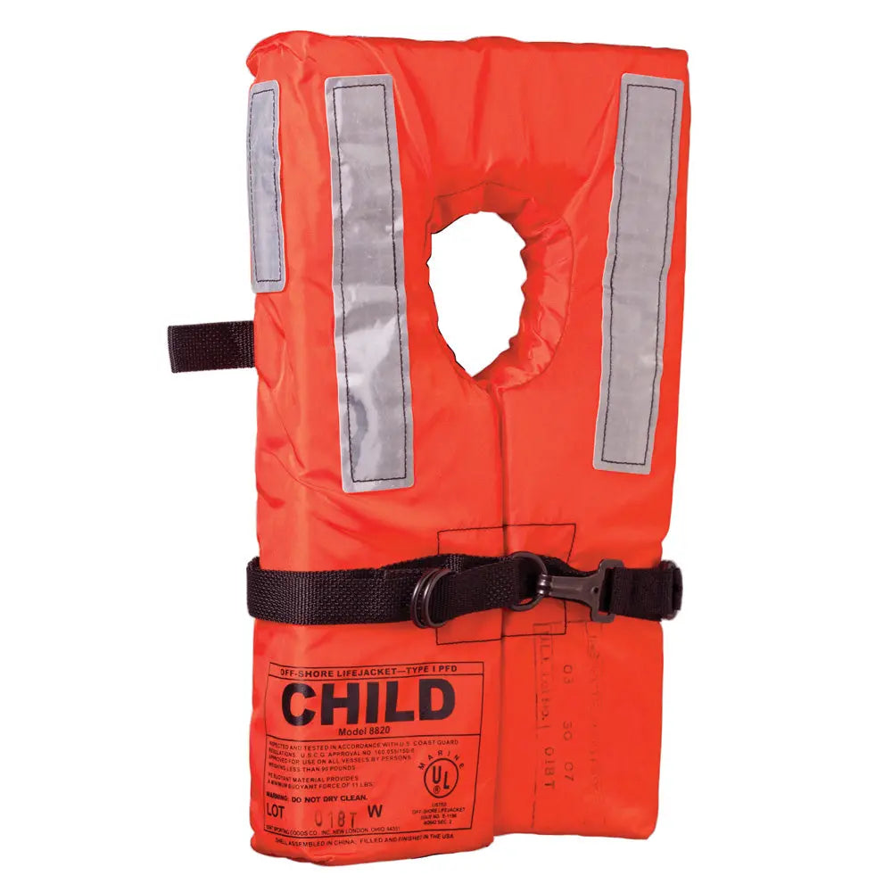 Kent Type 1 Child Collar Style Life Jacket - Enhanced Safety and Comfort