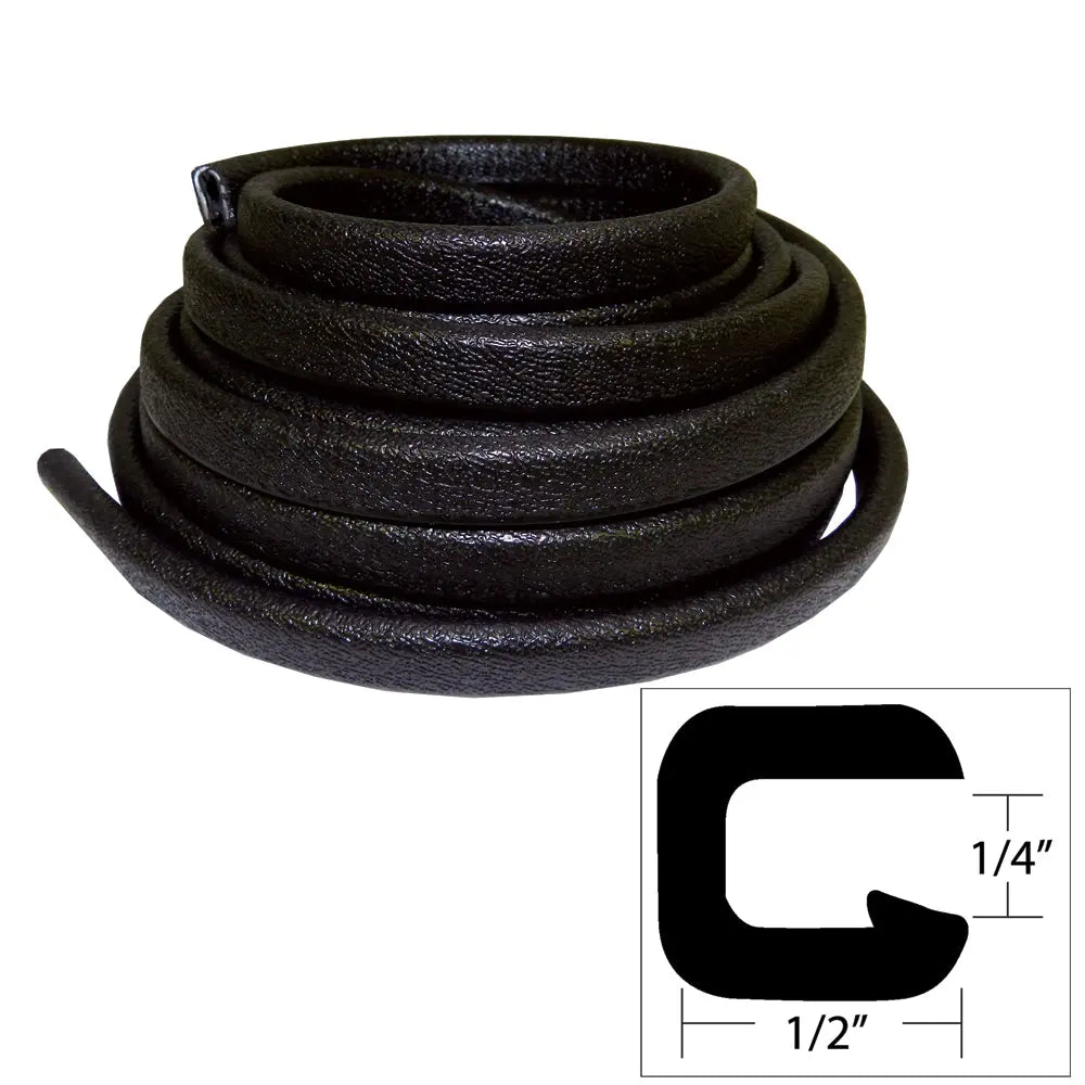 TACO Marine Flexible Vinyl Trim - 25 Feet Black V30-1008B25-1