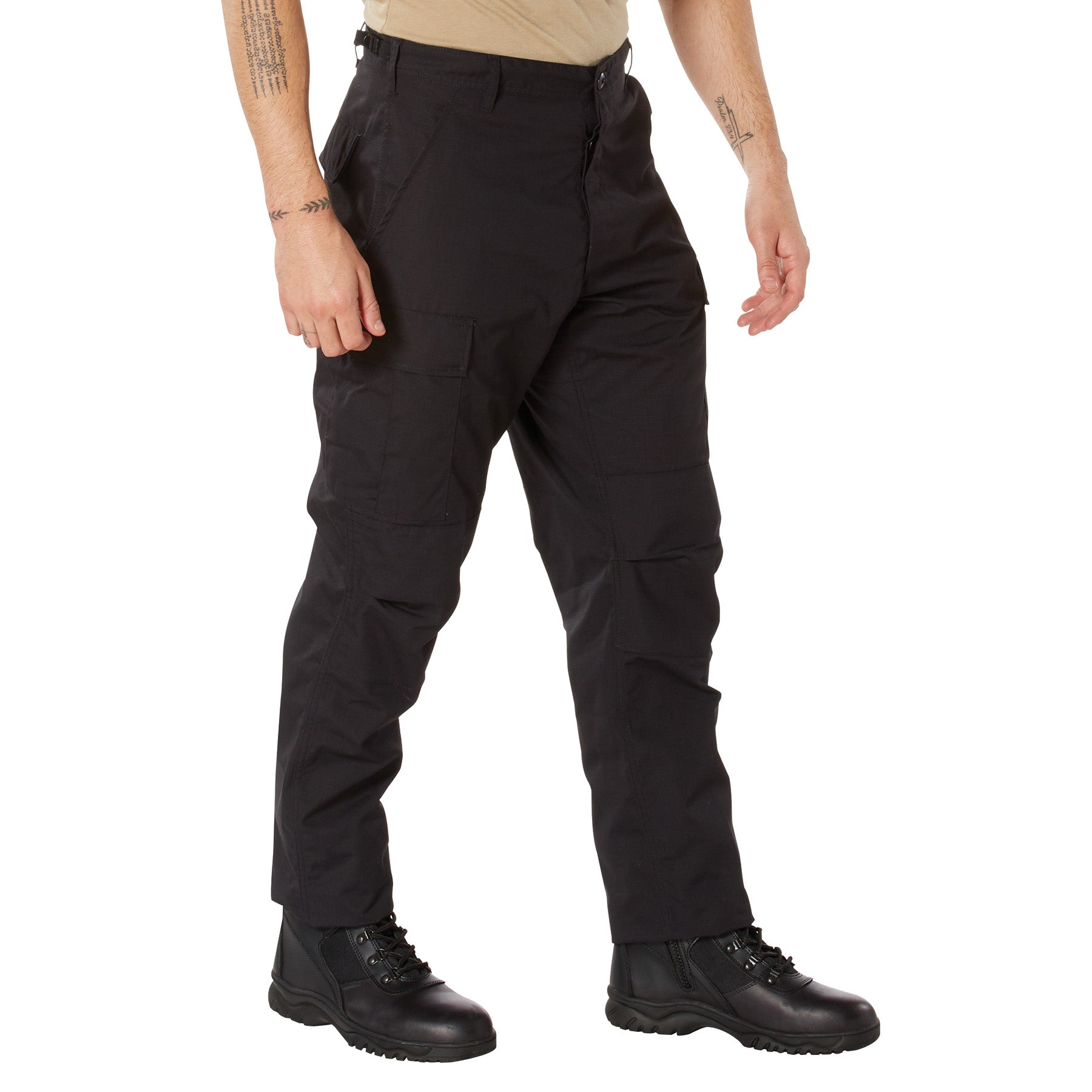 Rothco SWAT Cloth BDU Pants Black Size M - Long