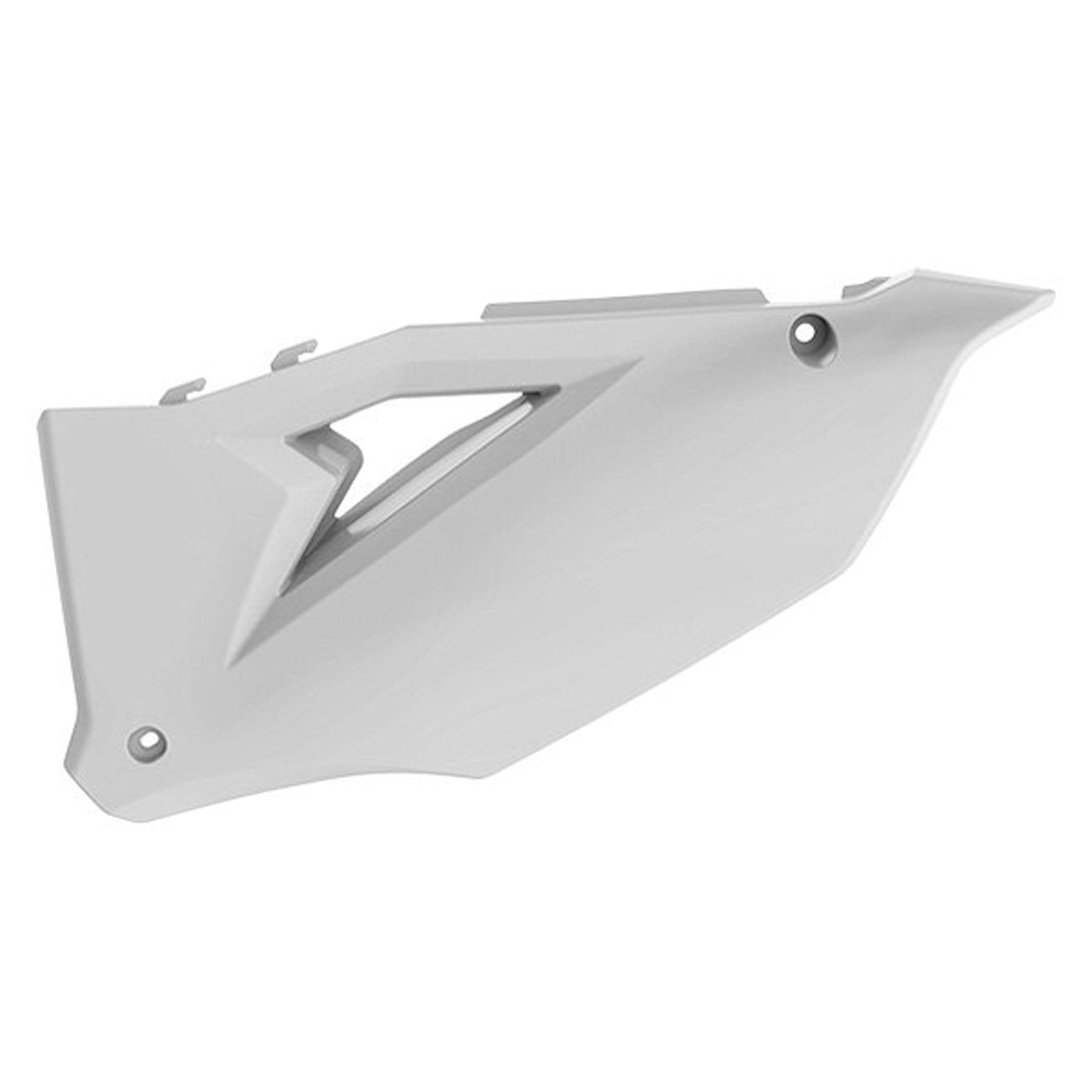 Polisport Kawasaki White Side Panels – Durable Motorcycle Body Accessories