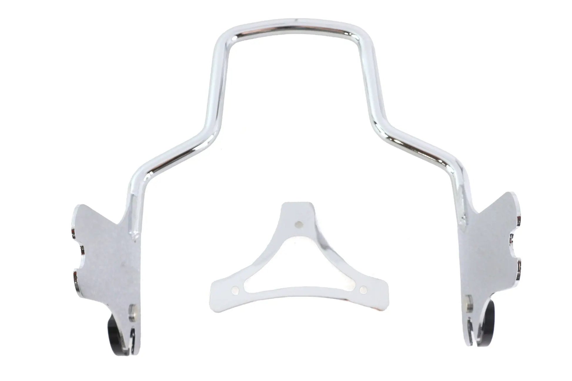 Wyatt Gatling 12-3/4 inch Detachable Sissy Bar Chrome for Harley Davidson FLHR by Wyatt Gatling