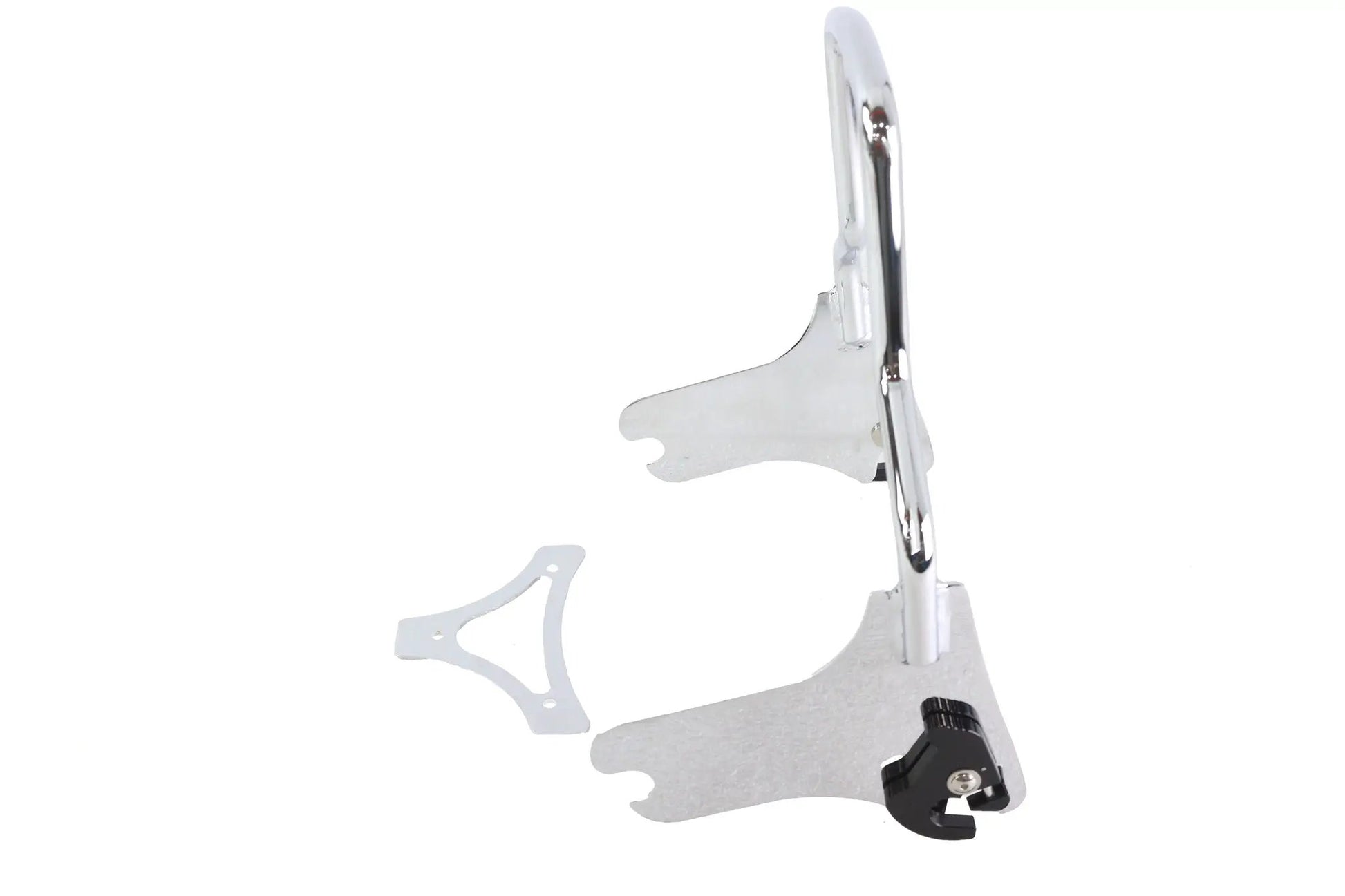 Wyatt Gatling 12-3/4 inch Detachable Sissy Bar Chrome for Harley Davidson FLHR by Wyatt Gatling