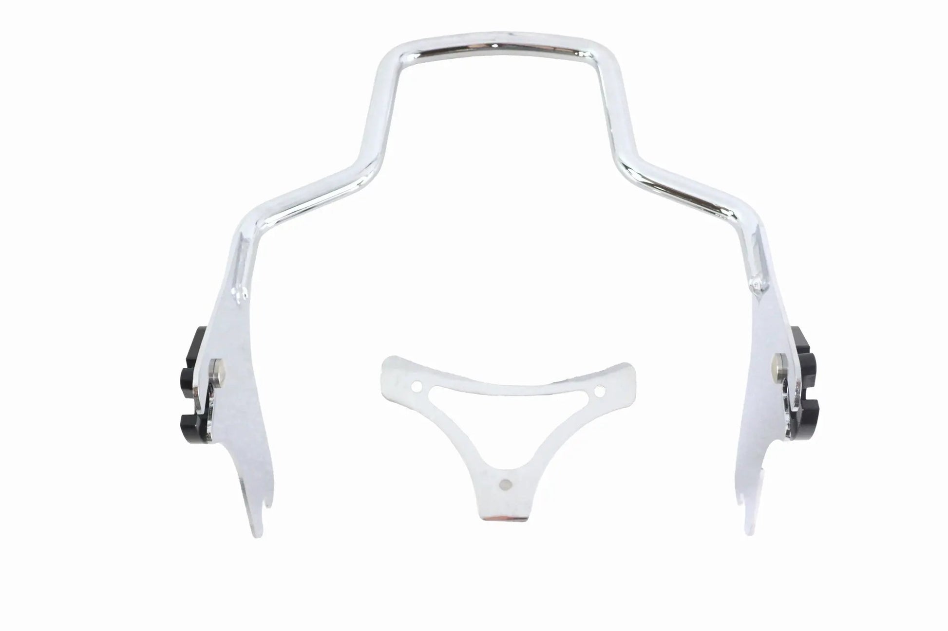 Wyatt Gatling 12-3/4 inch Detachable Sissy Bar Chrome for Harley Davidson FLHR by Wyatt Gatling
