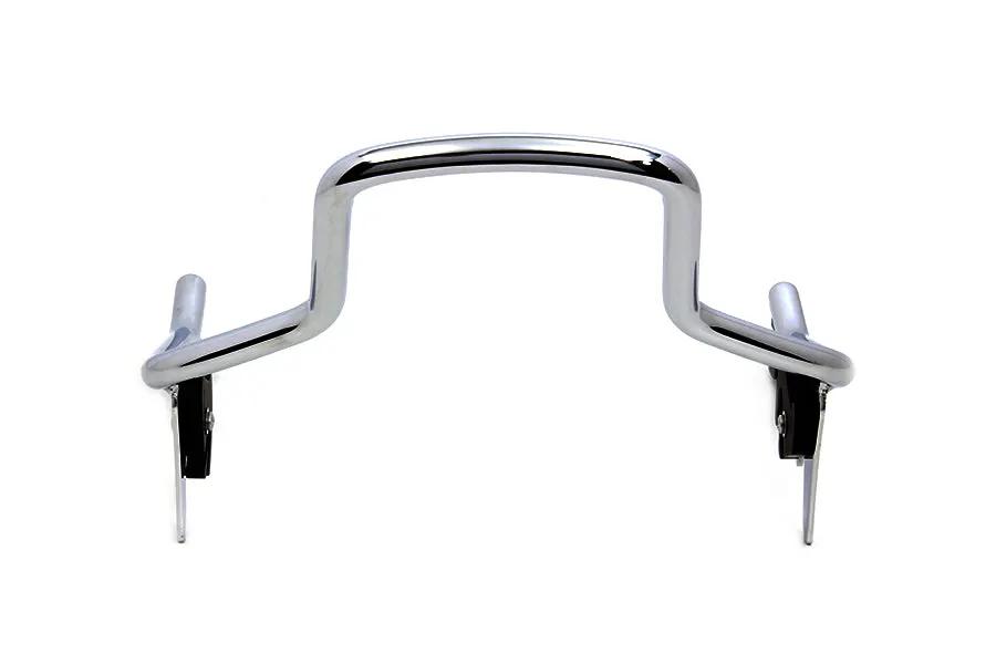 Wyatt Gatling Shorty Detachable Sissy Bar Chrome for Harley Davidson FLT Models by Wyatt Gatling